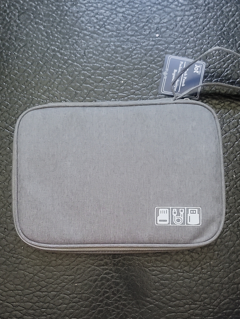 Grey Electronics Tech Accessories and Cables Organizer Pouch